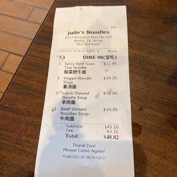 Julie's Noodles - excited to eat what we ordered! - Noodles Near Me - Austin, Texas Julie's Noodles - excited to eat what we ordered! - Noodles Near Me - Austin, Texas