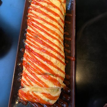 Cafe Princess Pig - Big Fat Rolled Omelette with Cheese - Bars Near Me - Honolulu, Hawaii