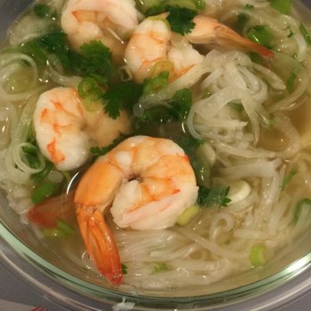 Pho Vie II - Shrimp Pho, served in my small bowl. - Vietnamese Near Me - Garden Grove, California Pho Vie II - Shrimp Pho, served in my small bowl. - Vietnamese Near Me - Garden Grove, California