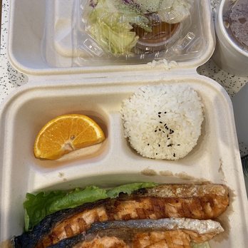 Hyuga Sushi - Salmon dinner - Japanese Near Me - San Marcos, California Hyuga Sushi - Salmon dinner - Japanese Near Me - San Marcos, California