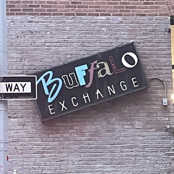 Buffalo Exchange - Exterior Sign - Used, Vintage & Consignment Near Me - Brooklyn, New York
