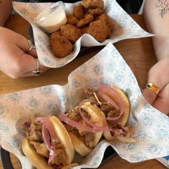 4 Hands Peacemaker - Fried pickles and pork buns - Breweries Near Me - Kirkwood, Missouri