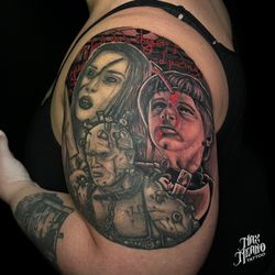 Max Meano Tattoo - 13 ghosts