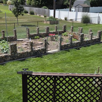 J Delgado Construction - Gabion fence with foundation. - General Contractors Near Me J Delgado Construction - Gabion fence with foundation. - General Contractors Near Me