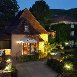 Moulin de la Beune - L'entrée en nocturne