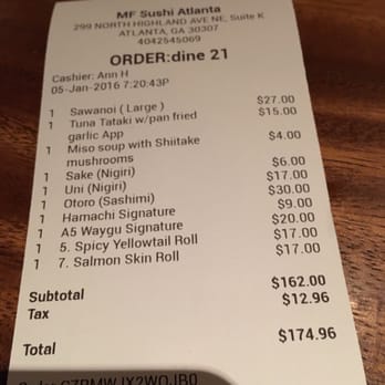 MF Sushi - Japanese Near Me - Atlanta, Georgia MF Sushi - Japanese Near Me - Atlanta, Georgia