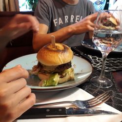 Au Roy de la Bière - Le burger maison