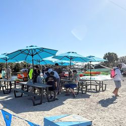 Paddles Outdoor Rentals - Out front of Paddles Outdoor Rentals in Crystal River, Florida