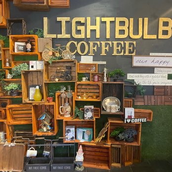 Lightbulb Coffee - Inside - Breakfast & Brunch Near Me - La Mesa, California Lightbulb Coffee - Inside - Breakfast & Brunch Near Me - La Mesa, California