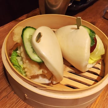 Shoryu Ramen - Prawn and belly pork buns - Japanese Near Me - London, XGL Shoryu Ramen - Prawn and belly pork buns - Japanese Near Me - London, XGL