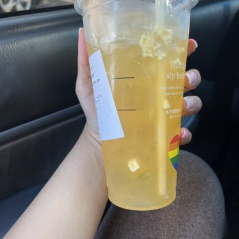 Starbucks - The new pineapple lemonade is pretty good! - Coffee & Tea Near Me - La Puente, California
