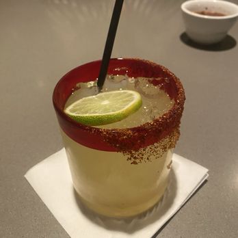 Playa Mesa - house margarita with Tajin rim - Mexican Near Me - Costa Mesa, California