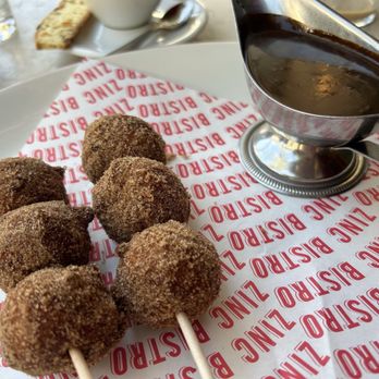 Zinc Bistro - Beignets-I did not care for these. - French Near Me - Scottsdale, Arizona Zinc Bistro - Beignets-I did not care for these. - French Near Me - Scottsdale, Arizona