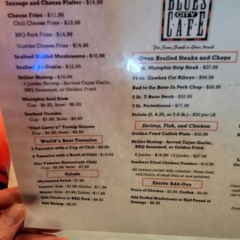 Blues City Cafe - Southern Near Me - Memphis, Tennessee