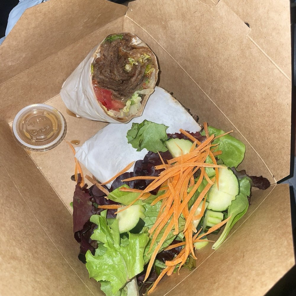 Lotus Vegan - Pepper Steak Wrap - Vegan Near Me - North Hollywood, California Lotus Vegan - Pepper Steak Wrap - Vegan Near Me - North Hollywood, California