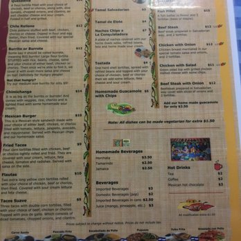 La Conquistadora - Menu - Mexican Near Me - Surrey, British Columbia