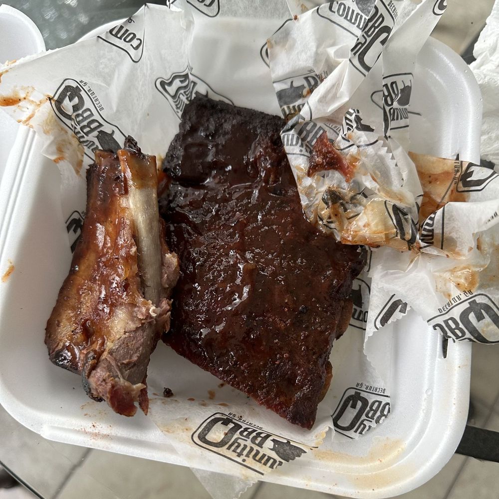 Community Q BBQ - Baby Back Ribs - Barbeque Near Me - Decatur, Georgia