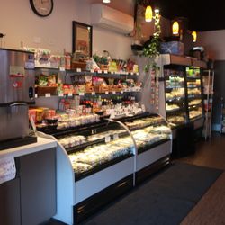 AO Sushi - Carryout display cases.