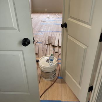 King Hardwood Floors - new floors in bedroom (originally carpet) on slab - Flooring Near Me - Alpharetta, Georgia King Hardwood Floors - new floors in bedroom (originally carpet) on slab - Flooring Near Me - Alpharetta, Georgia