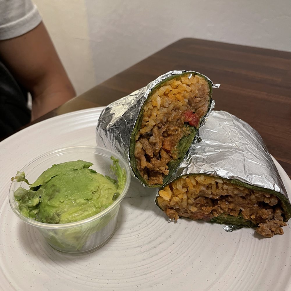 Mami Cheli’s - Regular burrito with asada and side of "guac" (read review) - Mexican Near Me - Menlo Park, California Mami Cheli’s - Regular burrito with asada and side of "guac" (read review) - Mexican Near Me - Menlo Park, California