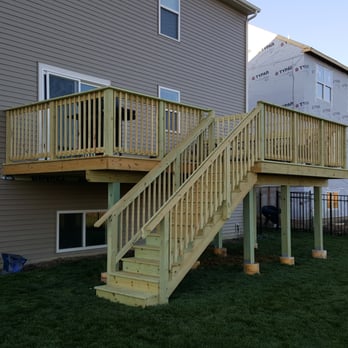 Unique Carpentry Services - New pressure treated deck South Elgin - General Contractors Near Me Unique Carpentry Services - New pressure treated deck South Elgin - General Contractors Near Me