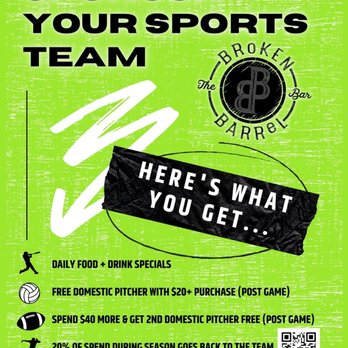 Broken Barrel Bar - Game ON! - Sports Bars Near Me - Chicago, Illinois