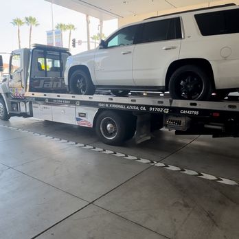 Jan's Towing - My Tahoe, thank you Rick - Towing Near Me - Azusa, California