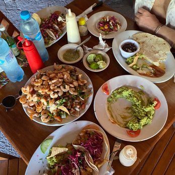 El Capitán - our amazing spread - Seafood Near Me - Tulum, ROO