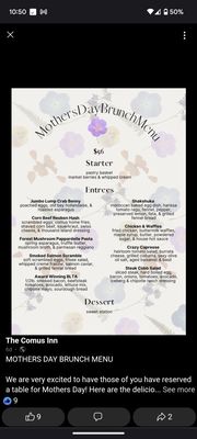 Menu photo 4 The Comus Inn Dickerson, MD