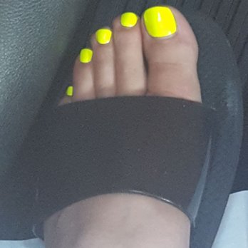 Luxury Nail Spa - Color : 258 *NOTE* for the color to stand out, the nail tech put white polish before she painted over it with the 258 - Nail Salons Near Me - Tracy, California