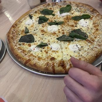 Nighthawk Brewery & Pizza - Stracciatella Pizza - Pizza Near Me - Arlington, Virginia Nighthawk Brewery & Pizza - Stracciatella Pizza - Pizza Near Me - Arlington, Virginia