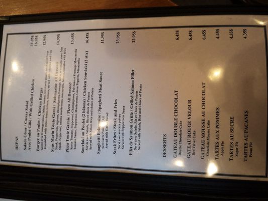 Menu photo 2 La Grosse Montreal, QC Menu photo 2 La Grosse Montreal, QC