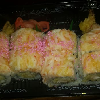 Sakan Bento Japanese Express - Snow White special roll - Sushi Bars Near Me - Lindenhurst, New York Sakan Bento Japanese Express - Snow White special roll - Sushi Bars Near Me - Lindenhurst, New York