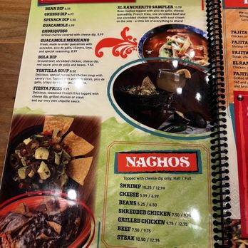 El Rancherito Mexican Restaurant - Menu - Mexican Near Me - Mount Vernon, Illinois