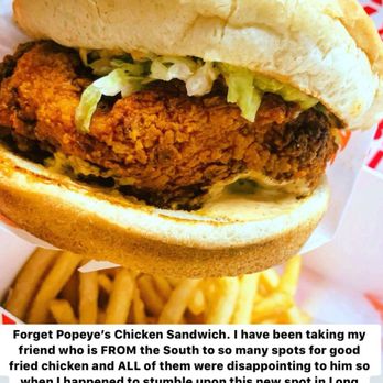 Cluck & Blaze - "MAIN CHICK" CHICKEN SANDWICH. - Chicken Shop Near Me - Long Beach, California