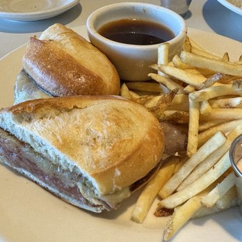 Bazille at Nordstrom - The steak sandwich and fries, which is like a French dip is absolutely amazing - New American Near Me - Torrance, California Bazille at Nordstrom - The steak sandwich and fries, which is like a French dip is absolutely amazing - New American Near Me - Torrance, California
