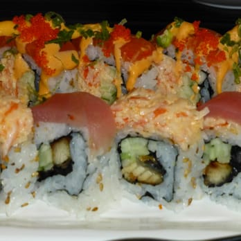 Asian Bistro - Bellview roll and Dragon Roll. - Chinese Near Me - Princeton Junction, New Jersey