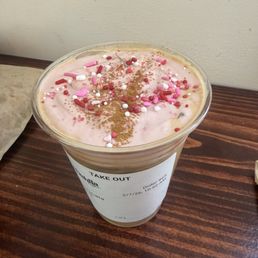 Amorchata Latte - Seasonal Valentine's Drink Amorchata Latte - Seasonal Valentine's Drink