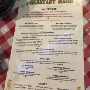 Heroes - Breakfast menu - American Near Me - Riverside, California