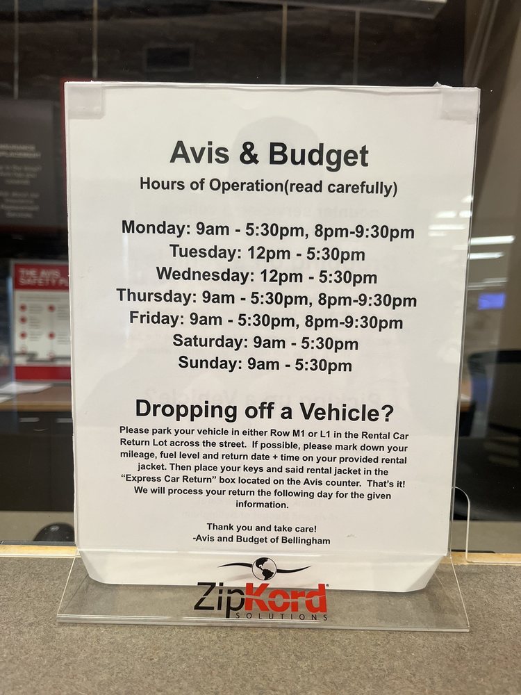 AVIS Updated August 2024 18 Reviews 4255 Mitchell Way, Bellingham