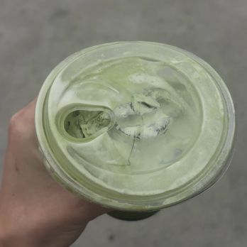 Laveta - matcha misto with chunk of frozen milk - Coffee & Tea Near Me - Los Angeles, California Laveta - matcha misto with chunk of frozen milk - Coffee & Tea Near Me - Los Angeles, California