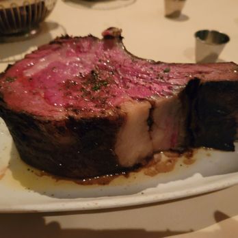 Preston's Steakhouse - House Smoked Double Cut 44 oz Prime Rib bone in - Bars Near Me - Scottsdale, Arizona Preston's Steakhouse - House Smoked Double Cut 44 oz Prime Rib bone in - Bars Near Me - Scottsdale, Arizona