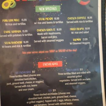 Calvillo's Mexican Restaurant - Menu as of 10/28/2023 - Mexican Near Me - Alamosa, Colorado Calvillo's Mexican Restaurant - Menu as of 10/28/2023 - Mexican Near Me - Alamosa, Colorado