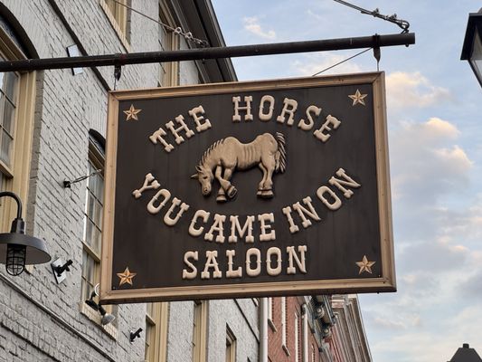 The Horse You Came In On Saloon by null