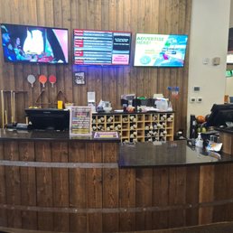 Shoe rental/check-in area. Very friendly staff and very clean. Shoe rental/check-in area. Very friendly staff and very clean.