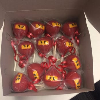The Cupcake Cafe - Red Ninja's for my nephew's soccer game - Desserts Near Me