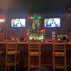 Krocker's Bar & Grille - View at the bar.