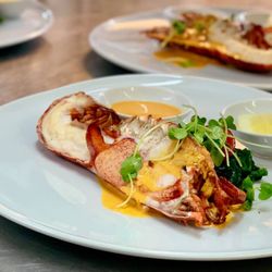 Restaurant "Zum Klos" - Halber Hummer mit Thaicurrysauce
