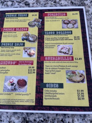 Menu photo 3 La Autentica De Guerrero Chicago, IL Menu photo 3 La Autentica De Guerrero Chicago, IL