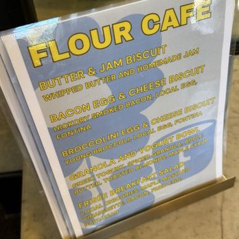Flour - Simple menu- but delicious! - Breakfast & Brunch Near Me - Asheville, North Carolina